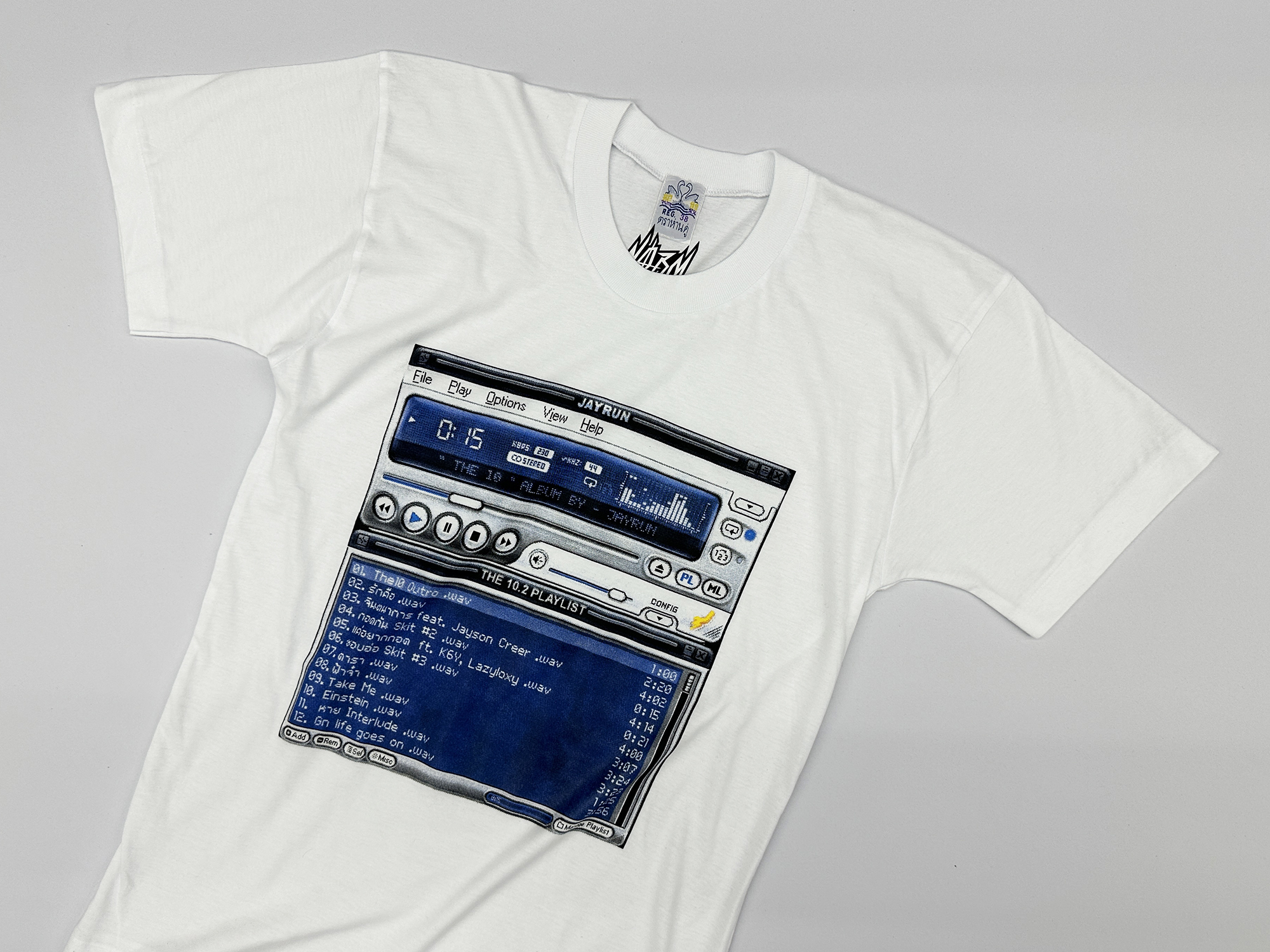 NORM X Jayrun - THE10.1 BLACK TEE